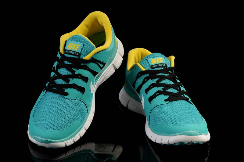 Nike Free Run 5.0 V2 Mens Running Shoes New Breathable Green (4)